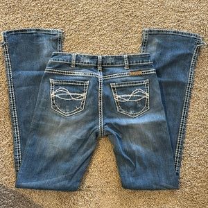 Cowgirl Tuff Jeans. Size 30 length 35 long